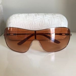 Oakley rose gold sunglasses